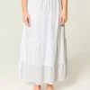 Clip Dot Tiered Maxi Φούστα