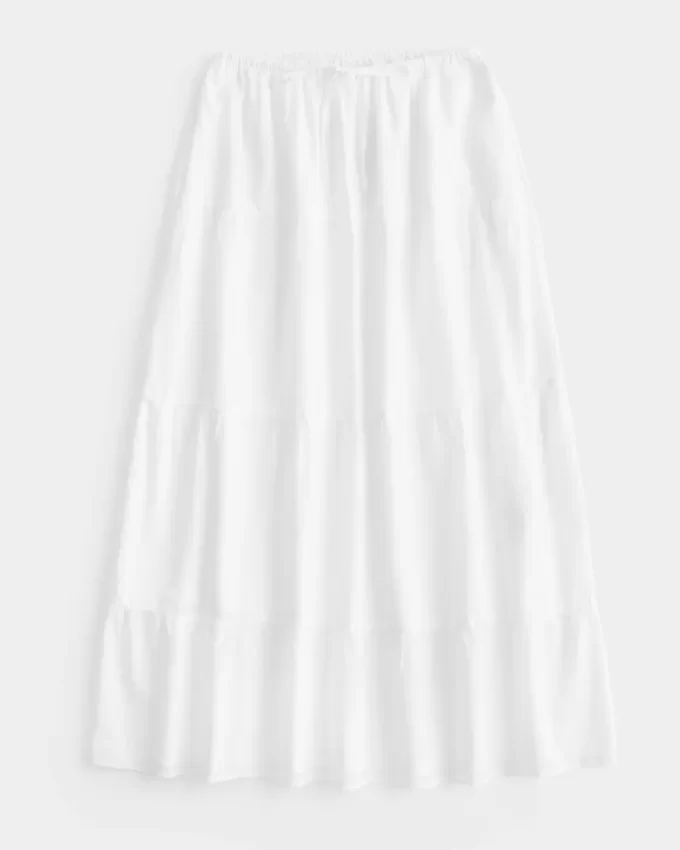 Clip Dot Tiered Maxi Φούστα
