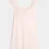 Μίνι Φόρεμα Crepe Satin Band Μίνι Φόρεμα Crepe Satin Band