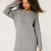 Υπερμεγέθη φόρεμα Crew-Knit Crew Sweater Υπερμεγέθη φόρεμα Crew-Knit Crew Sweater