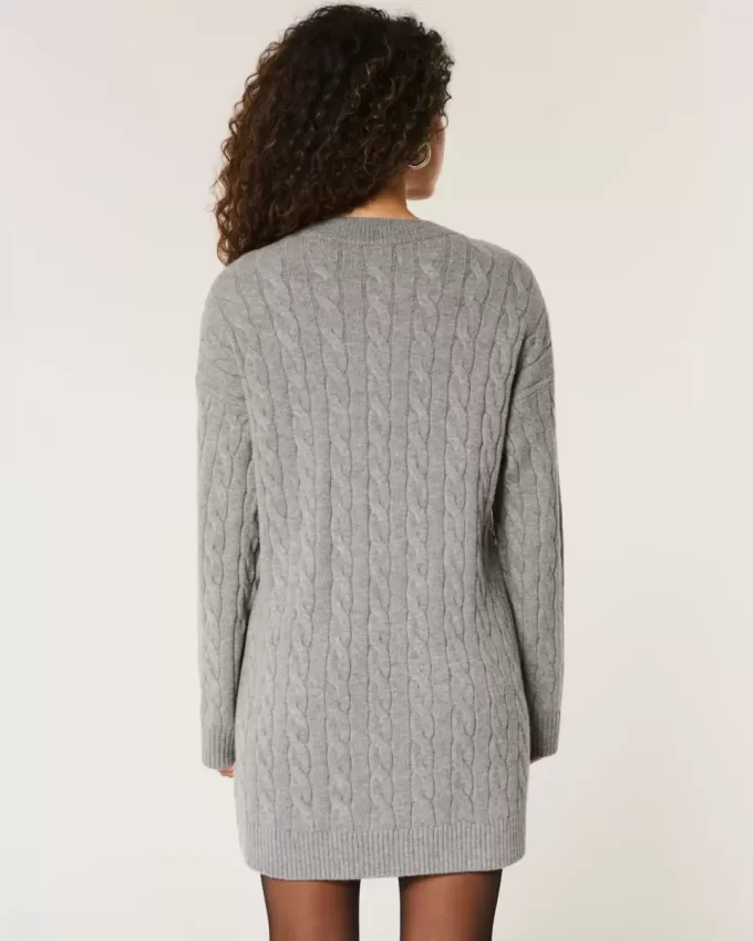 Υπερμεγέθη φόρεμα Crew-Knit Crew Sweater Υπερμεγέθη φόρεμα Crew-Knit Crew Sweater