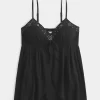Μπλουζάκι Crinkle Shine Flyaway Babydoll Μπλουζάκι Crinkle Shine Flyaway Babydoll