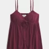 Μπλουζάκι Crinkle Shine Flyaway Babydoll Μπλουζάκι Crinkle Shine Flyaway Babydoll