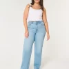 Curvy εξαιρετικά ψηλόμεσο φαρδύ τζιν Curvy εξαιρετικά ψηλόμεσο φαρδύ τζιν