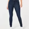 Curvy ψηλόμεσο Dark Wash Super Skinny Jeans Curvy ψηλόμεσο Dark Wash Super Skinny Jeans