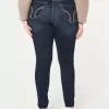 Curvy ψηλόμεσο Dark Wash Super Skinny Jeans Curvy ψηλόμεσο Dark Wash Super Skinny Jeans