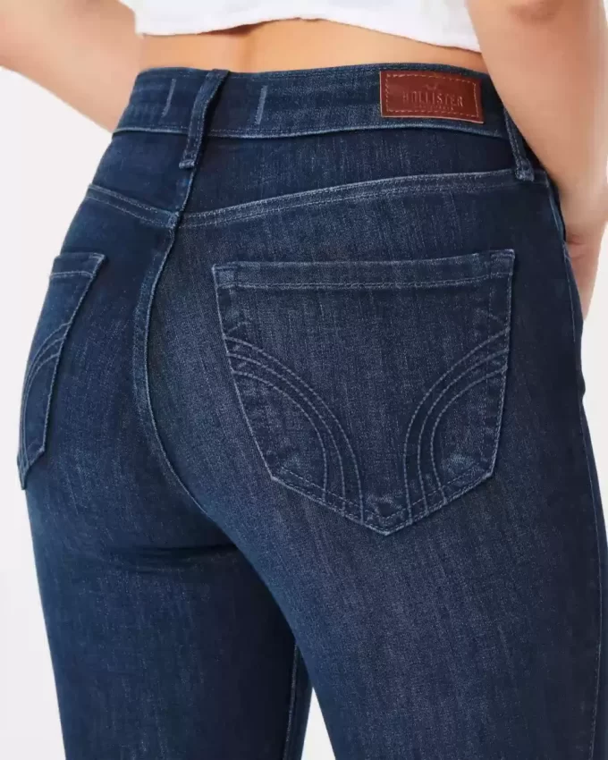 Curvy ψηλόμεσο Dark Wash Super Skinny Jeans Curvy ψηλόμεσο Dark Wash Super Skinny Jeans