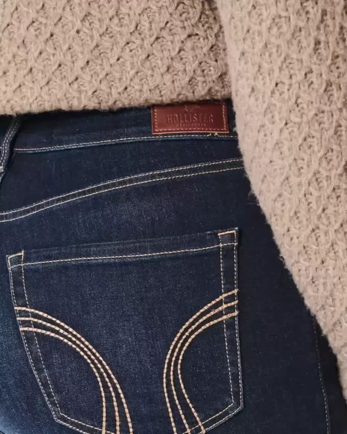 Curvy ψηλόμεσο Dark Wash Super Skinny Jeans Curvy ψηλόμεσο Dark Wash Super Skinny Jeans