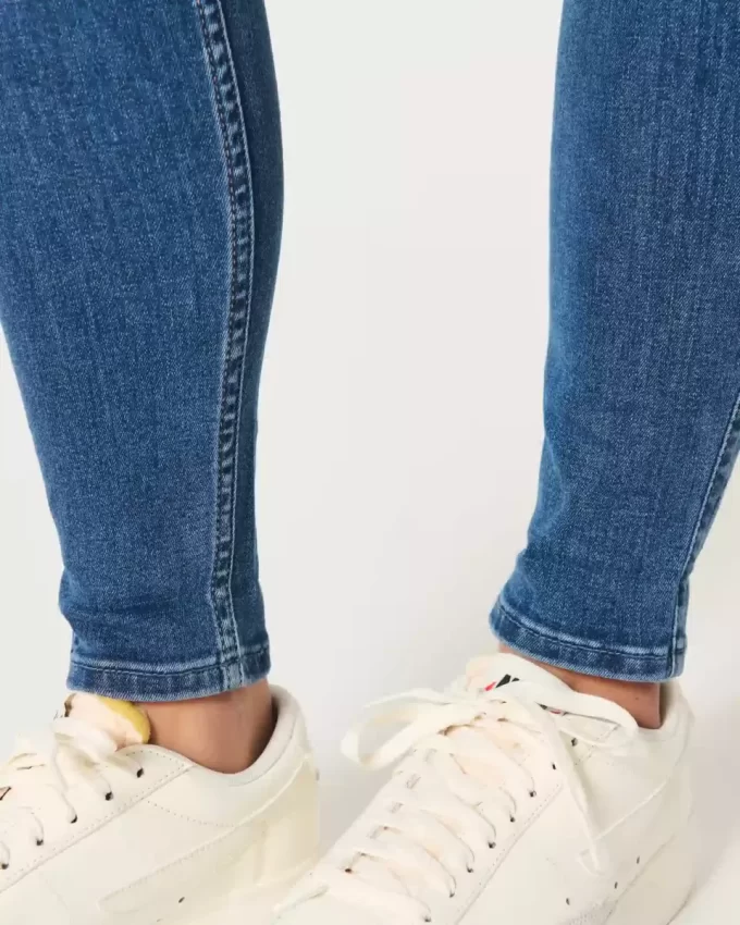 Curvy ψηλόμεσο Dark Wash Super Skinny Jeans Curvy ψηλόμεσο Dark Wash Super Skinny Jeans