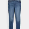 Curvy ψηλόμεσο Dark Wash Super Skinny Jeans Curvy ψηλόμεσο Dark Wash Super Skinny Jeans