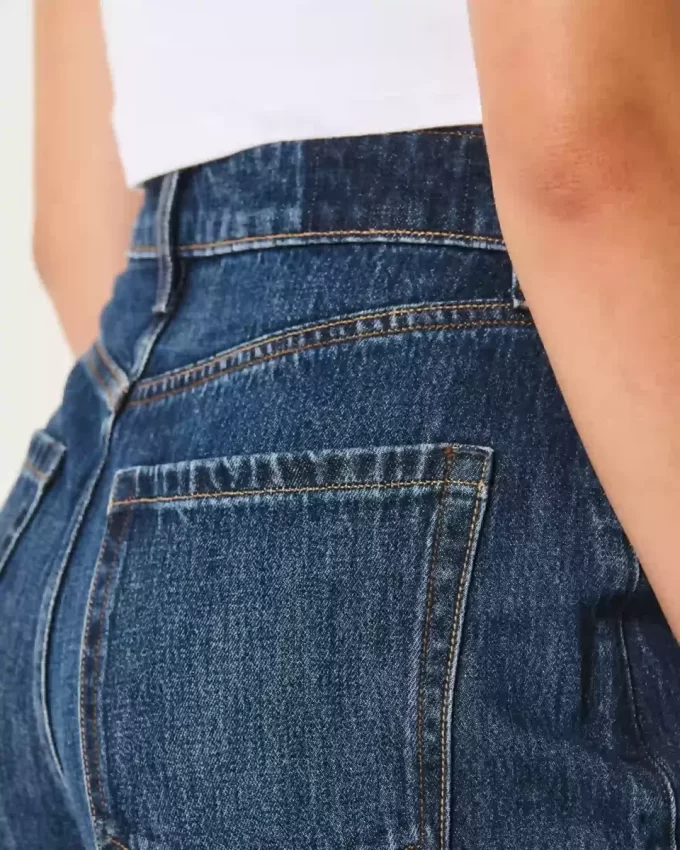 Curvy Ultra High-Rise Dark Wash Baggy τζιν Curvy Ultra High-Rise Dark Wash Baggy τζιν