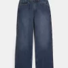 Curvy Ultra High-Rise Dark Wash Baggy τζιν Curvy Ultra High-Rise Dark Wash Baggy τζιν