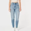 Curvy Ultra High Rise Medium Wash Mom Jeans