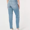 Curvy Ultra High Rise Medium Wash Mom Jeans