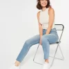 Curvy Ultra High Rise Medium Wash Mom Jeans