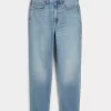 Curvy Ultra High Rise Medium Wash Mom Jeans