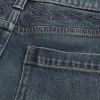 Dark Wash Κεντημένα φαρδιά τζιν Dark Wash Κεντημένα φαρδιά τζιν