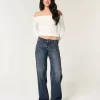 Χαμηλό τζιν Dark Wash Baggy Χαμηλό τζιν Dark Wash Baggy