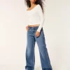 Χαμηλό τζιν Dark Wash Baggy Χαμηλό τζιν Dark Wash Baggy