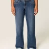 Καμπυλωτό χαμηλού ύψους Dark Wash Baggy τζιν Καμπυλωτό χαμηλού ύψους Dark Wash Baggy τζιν