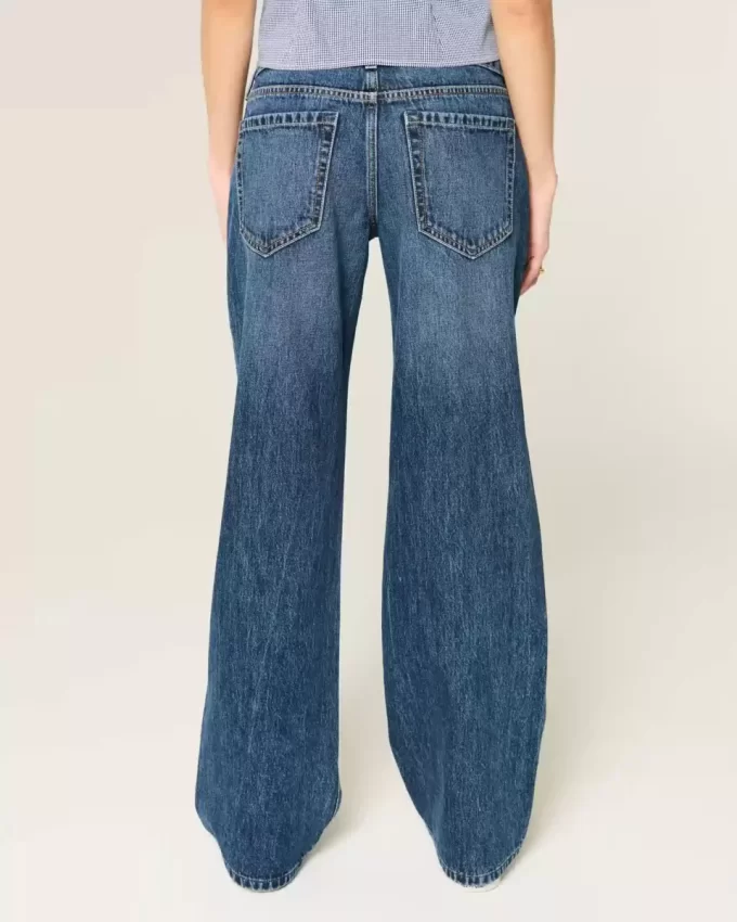 Χαμηλό τζιν Dark Wash Baggy Χαμηλό τζιν Dark Wash Baggy