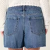 Χαμηλό τζιν σορτς Dark Wash Baggy 5″ Χαμηλό τζιν σορτς Dark Wash Baggy 5″