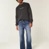 Τζιν Dark Wash Baggy Bootcut