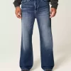 Τζιν Dark Wash Baggy Bootcut