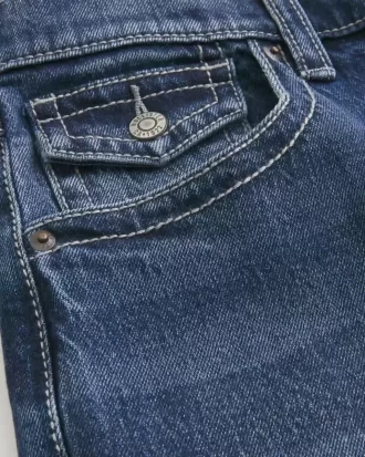 Τζιν Dark Wash Baggy Bootcut