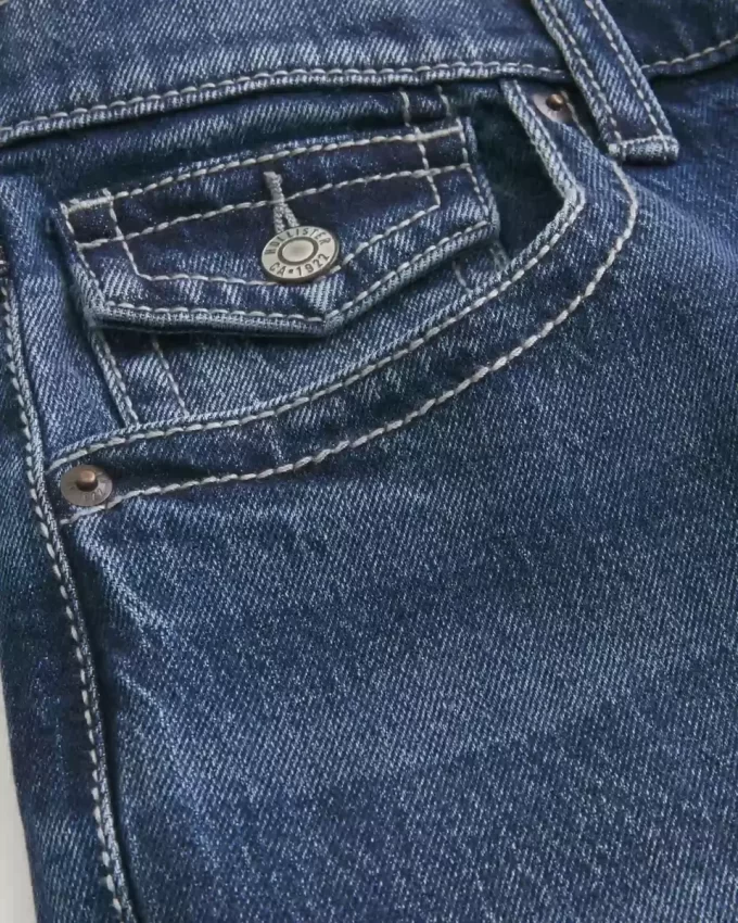 Τζιν Dark Wash Baggy Bootcut