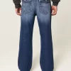 Τζιν Dark Wash Baggy Bootcut
