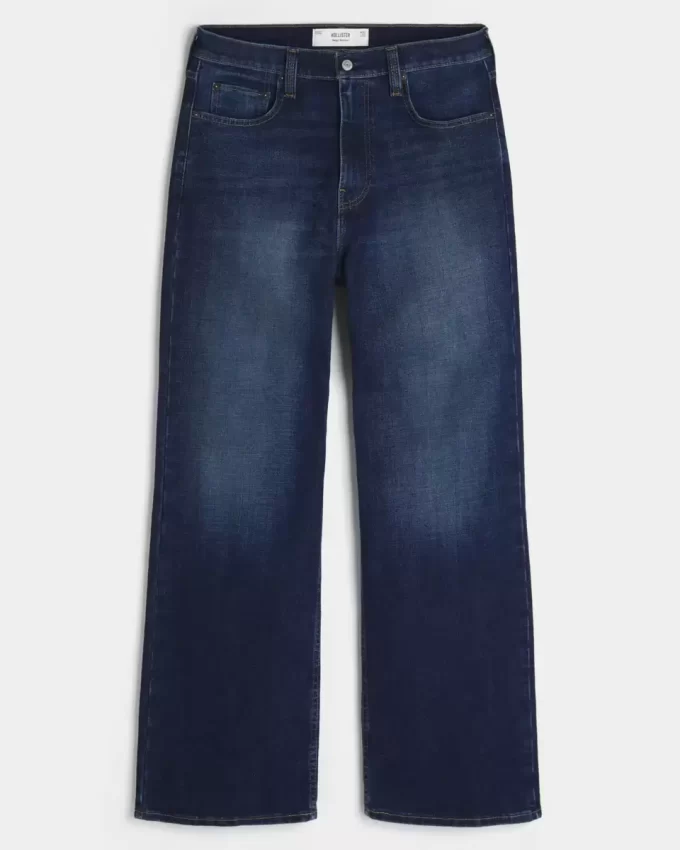Τζιν Dark Wash Baggy Bootcut