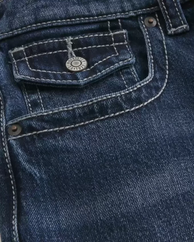 Τζιν Dark Wash Baggy Bootcut