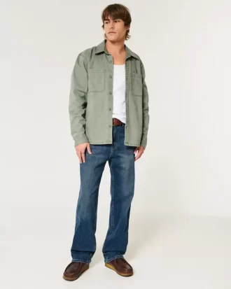 Dark Wash Baggy Jeans