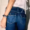 Χαμηλό τζιν Dark Wash Bootcut