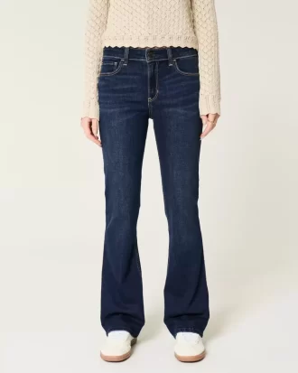 Ψηλόμεσο τζιν Dark Wash Bootcut Ψηλόμεσο τζιν Dark Wash Bootcut