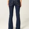 Χαμηλό τζιν Dark Wash Bootcut
