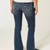 Χαμηλό τζιν Dark Wash Bootcut