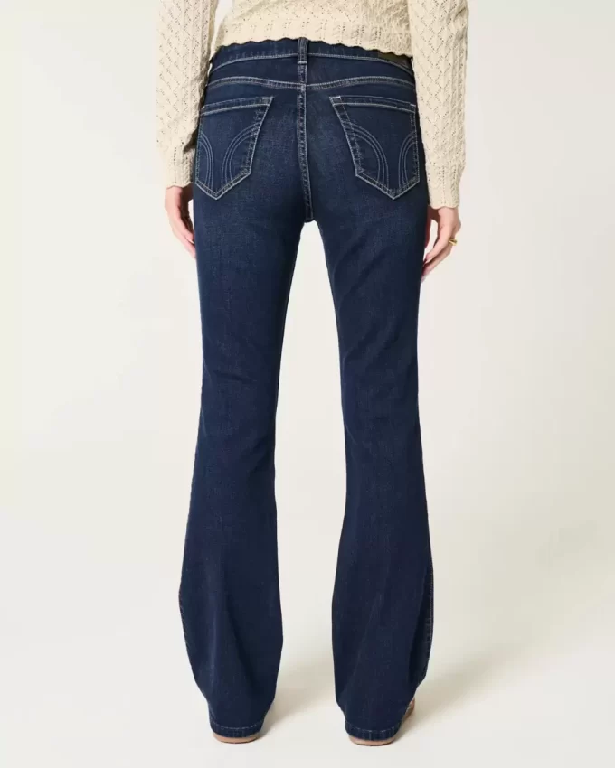 Ψηλόμεσο τζιν Dark Wash Bootcut Ψηλόμεσο τζιν Dark Wash Bootcut