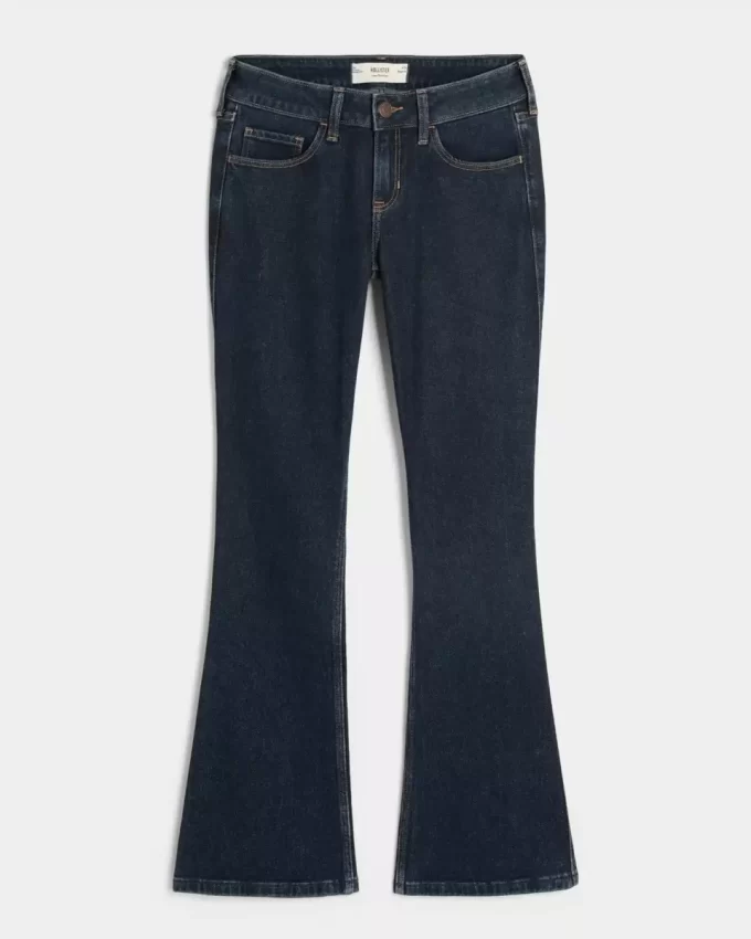 Χαμηλό τζιν Dark Wash Bootcut