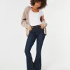Υψηλό τζιν Dark Wash Flare