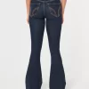 Υψηλό τζιν Dark Wash Flare
