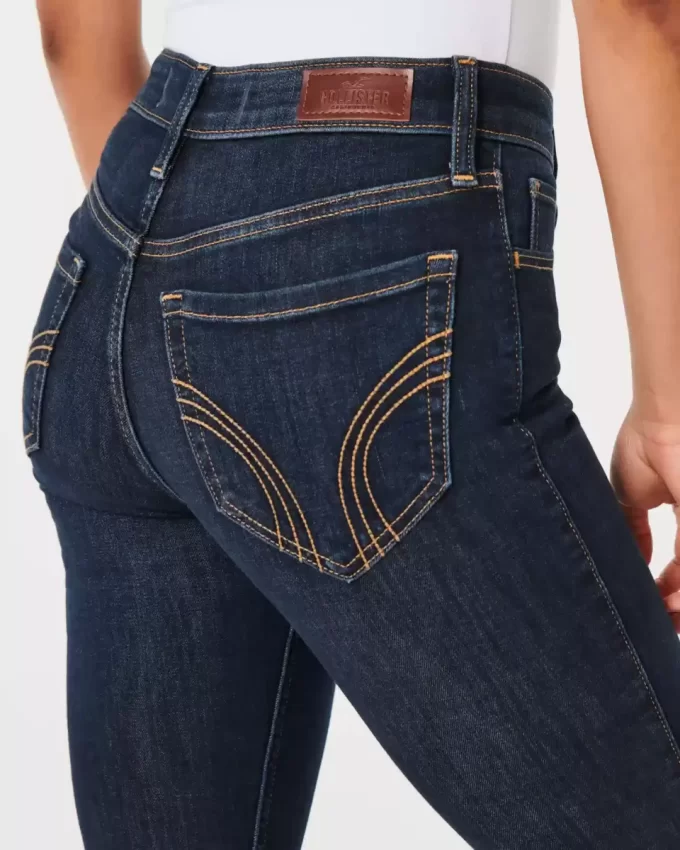Υψηλό τζιν Dark Wash Flare