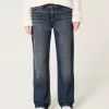 Χαμηλό τζιν Dark Wash Loose Χαμηλό τζιν Dark Wash Loose