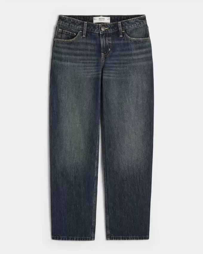 Χαμηλό τζιν Dark Wash Loose Χαμηλό τζιν Dark Wash Loose