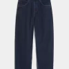 Dark Wash Skater Baggy Jeans