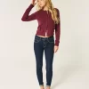 Ψηλόμεσα τζιν Dark Wash Skinny Ψηλόμεσα τζιν Dark Wash Skinny
