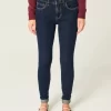 Ψηλόμεσα τζιν Dark Wash Skinny Ψηλόμεσα τζιν Dark Wash Skinny