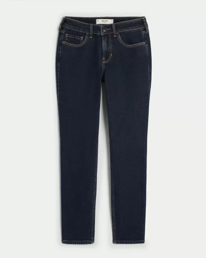 Ψηλόμεσα τζιν Dark Wash Skinny Ψηλόμεσα τζιν Dark Wash Skinny