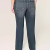 Υψηλό τζιν Dark Wash Straight